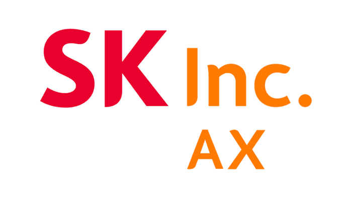 SK AX 로고